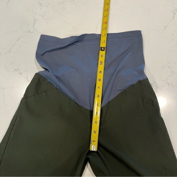 Maaci Green Straight Leg Maternity Pants Medium - Picture 3 of 9
